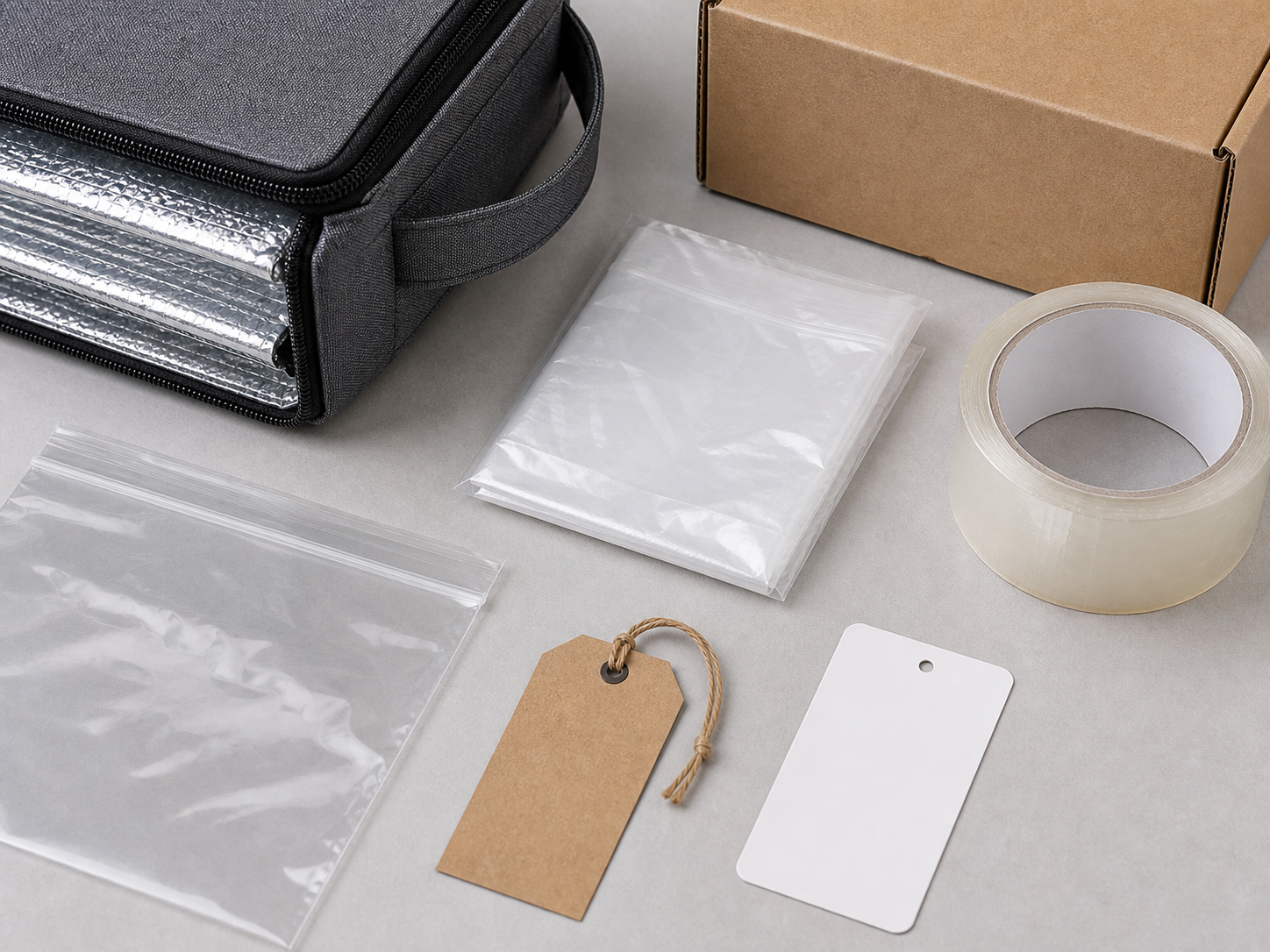 Packaging materials for custom bag export orders
